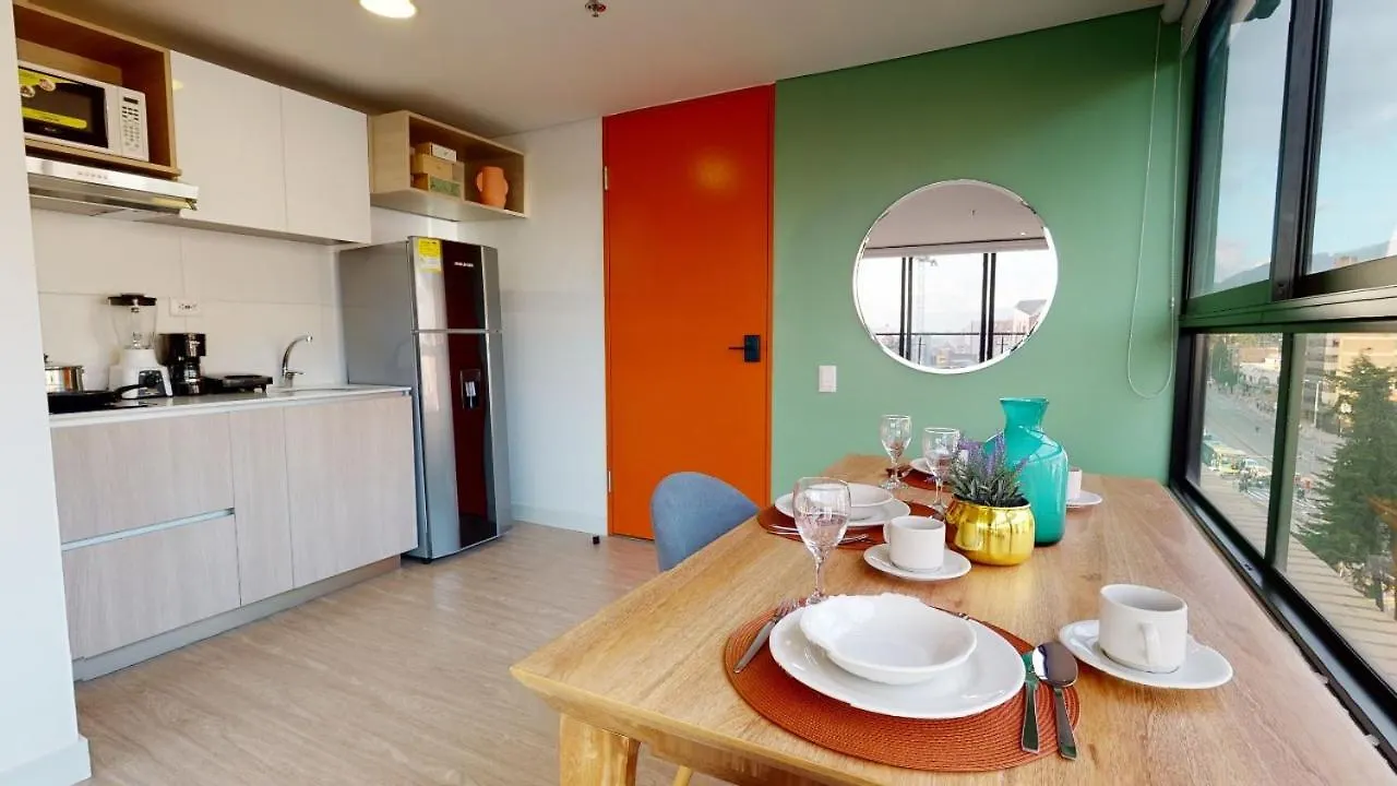 Апартаменты 811 Chapinero Bliss Loft Богота Колумбия